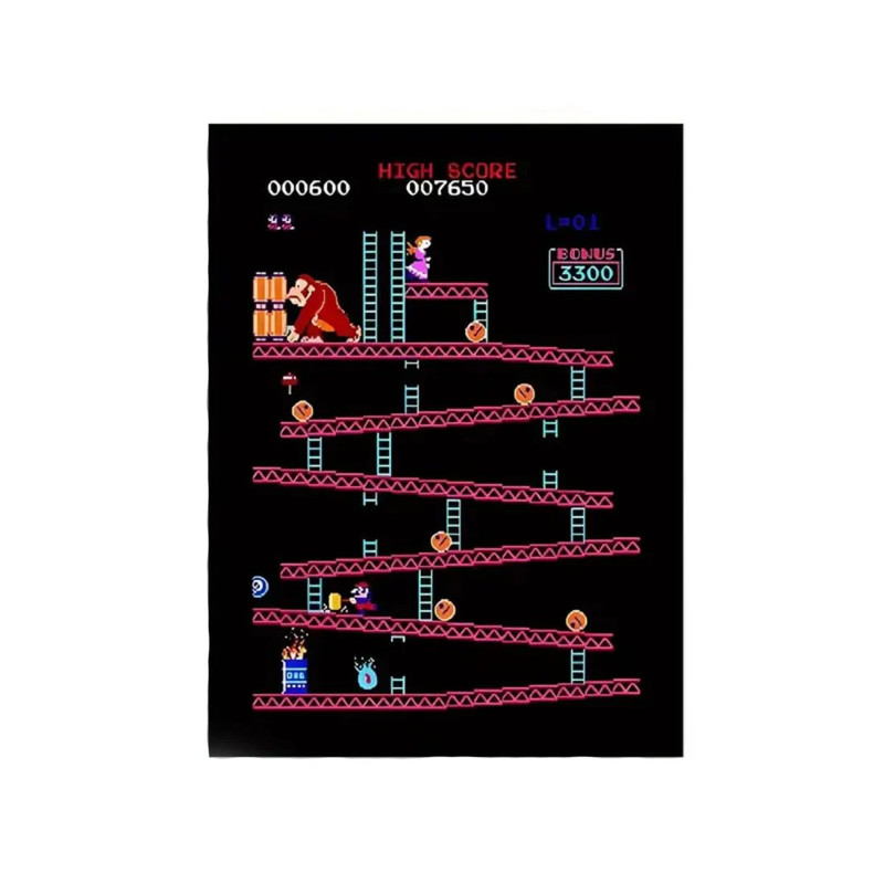 Super Mario Canvas Art Print Poster (30x1x40cm) - ملصق